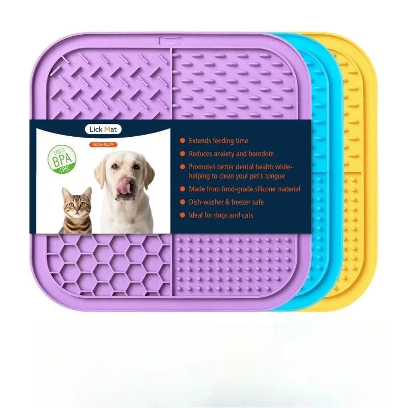 Anxiety Relief & Bath Time Silicone Pet Lick Mat